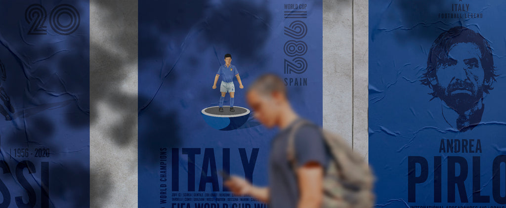 Italy Football Posters