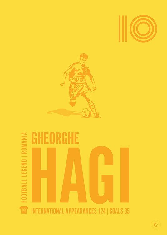 Gheorghe Hagi Poster