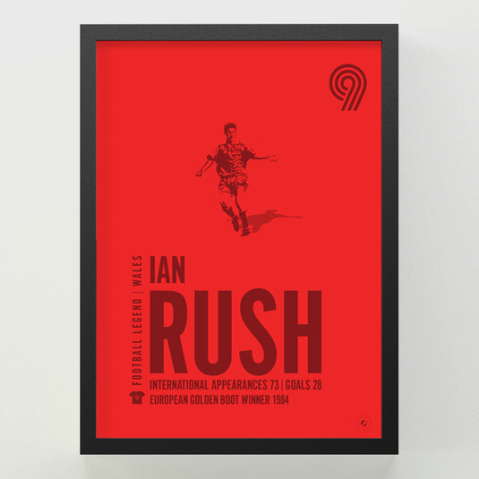 Ian Rush Poster