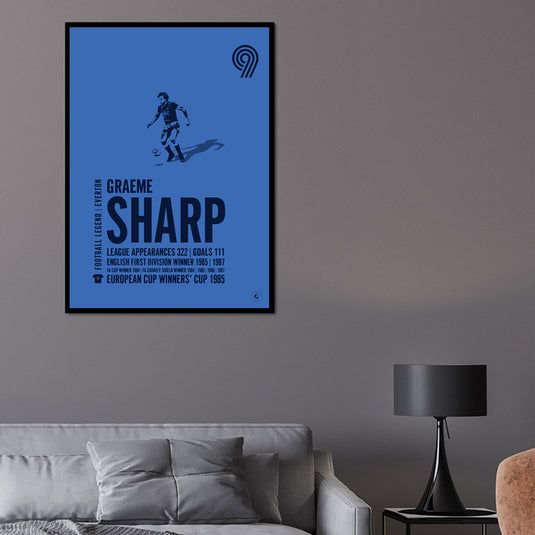 Graeme Sharp Everton Legend Print