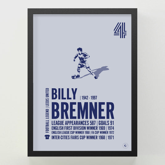 Billy Bremner Poster - Leeds United