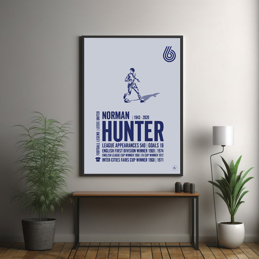 Norman Hunter Poster