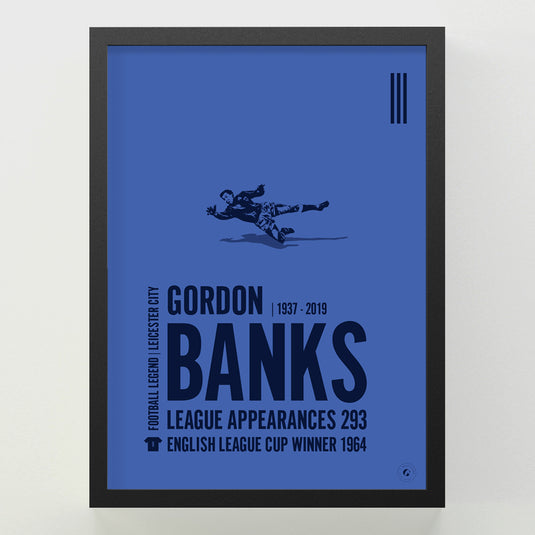 Gordon Banks Poster - Leicester City