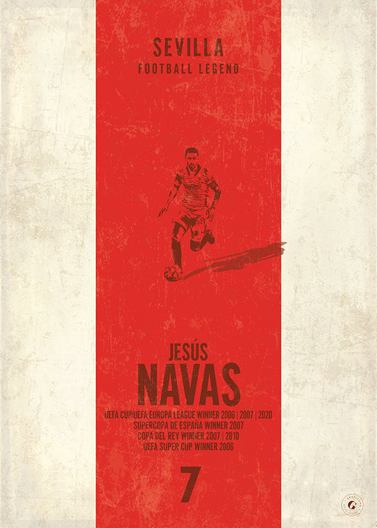 Cartel de Jesús Navas (Banda Vertical)