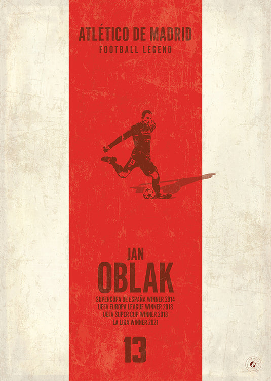 Jan Oblak Poster