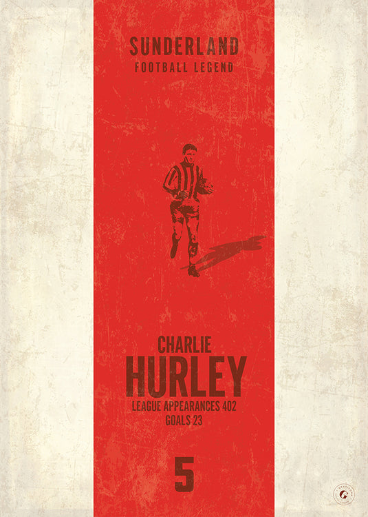 Póster Charlie Hurley (banda vertical)