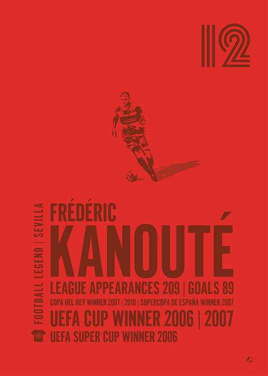 Frederic Kanoute Sevilla Legend Print