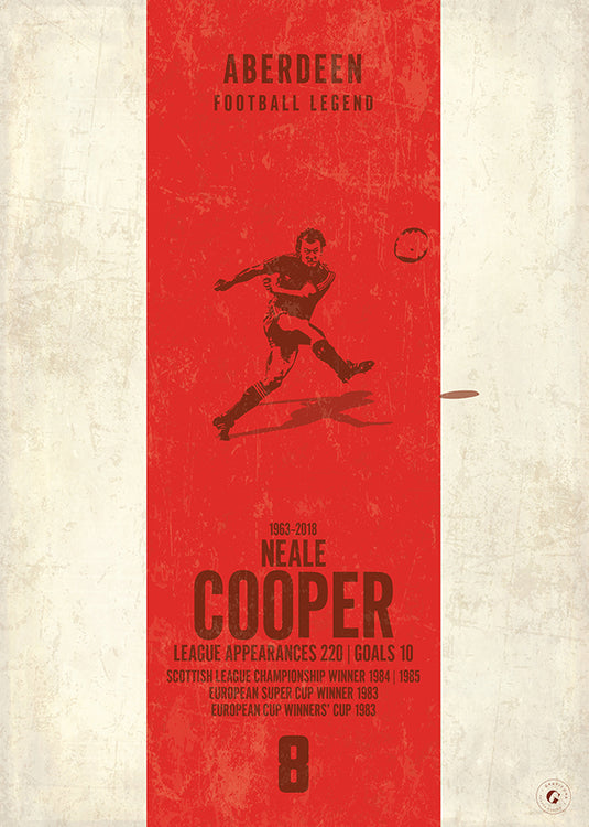 Neale Cooper Aberdeen Heritage Stripes Print