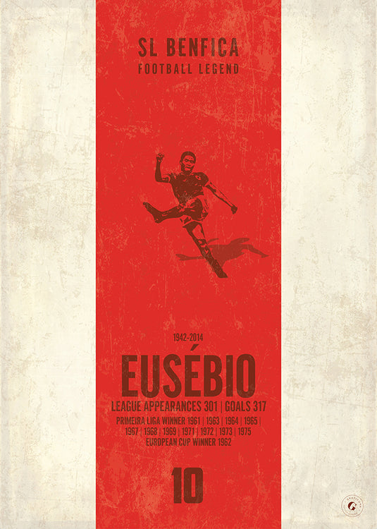 Affiche Eusebio (bande verticale)