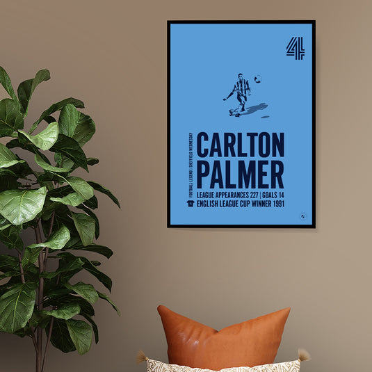 Carlton Palmer Sheffield Wednesday Legend Print