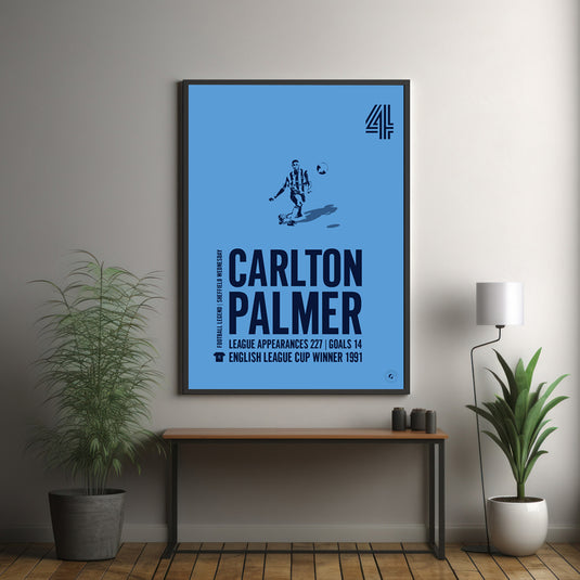 Carlton Palmer Sheffield Wednesday Legend Print