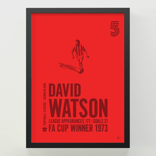 Dave Watson Poster - Sunderland