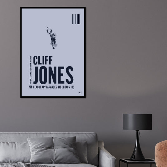 Cliff Jones Tottenham Hotspur Legend Print