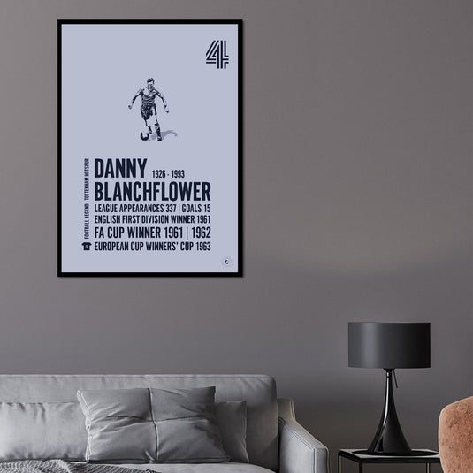 Danny Blanchflower Tottenham Hotspur Legend Print