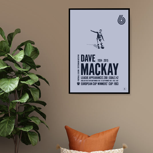 Dave Mackay Tottenham Hotspur Legend Print