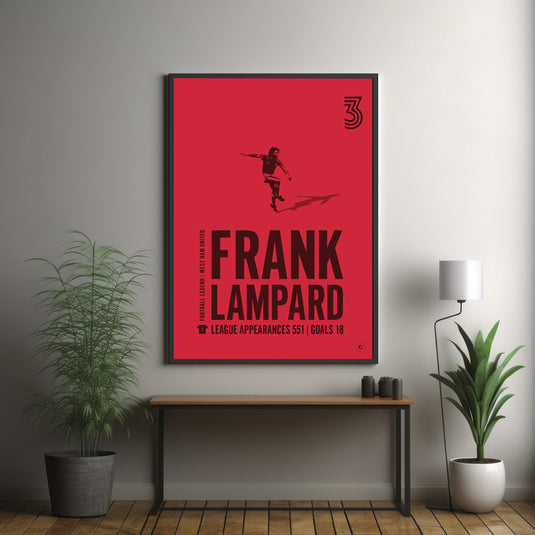 Frank Lampard (Senior) West Ham United Legend Print