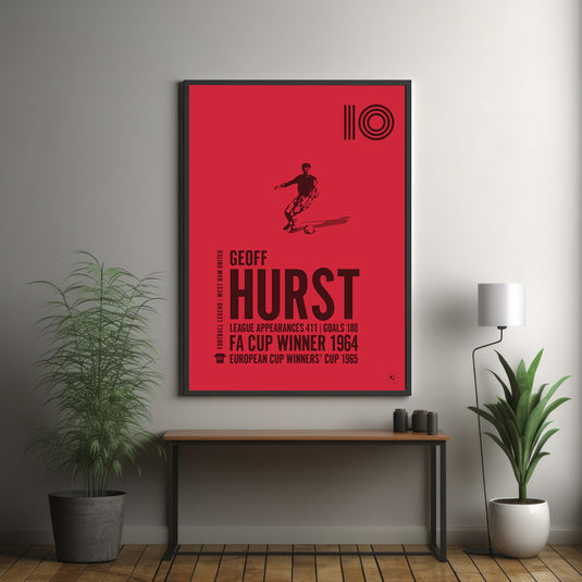 Geoff Hurst West Ham United Legend Print
