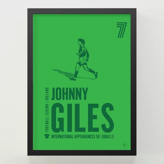 Johnny Giles Poster