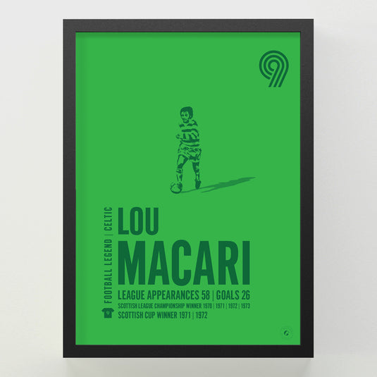Lou Macari Poster