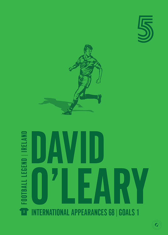 David O'Leary Ireland Legend Print