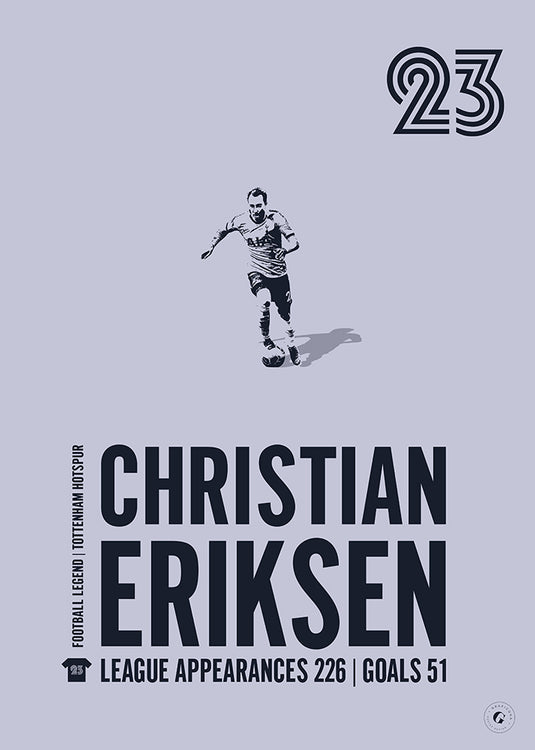 Christian Eriksen Tottenham Hotspur Legend Print