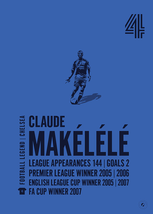 Póster Claude Makelele - Chelsea