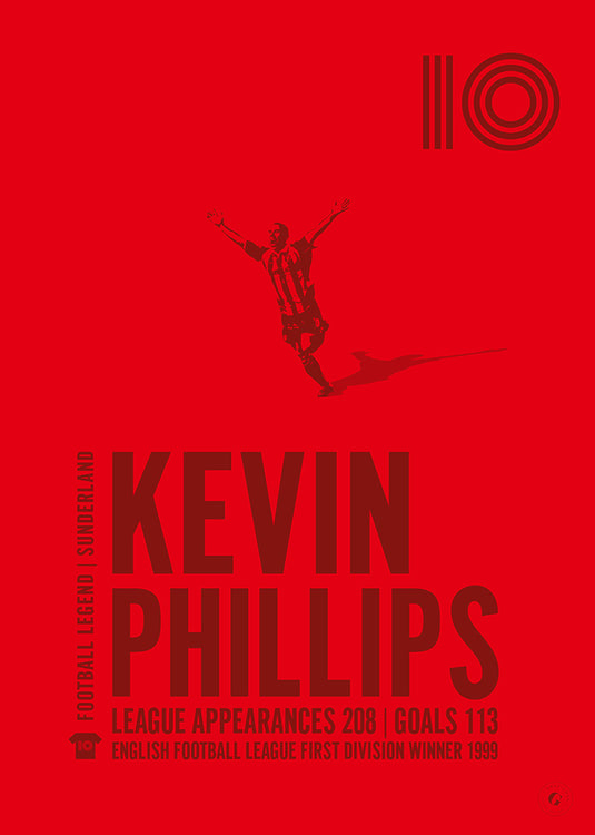 Kevin Phillips Sunderland Legend Print