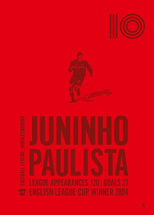 Juninho Paulista Poster