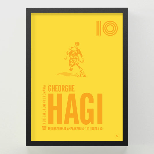 Gheorghe Hagi Poster