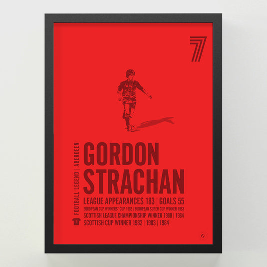 Gordon Strachan Poster