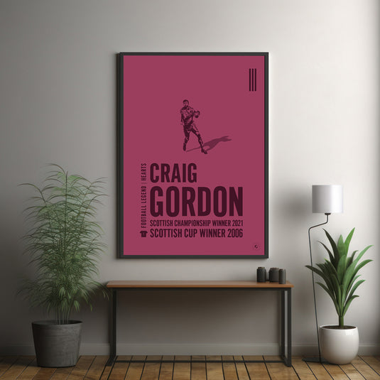 Craig Gordon Heart of Midlothian Legend Print
