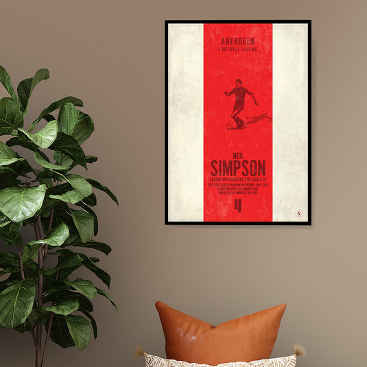 Neil Simpson Aberdeen Heritage Stripes Print