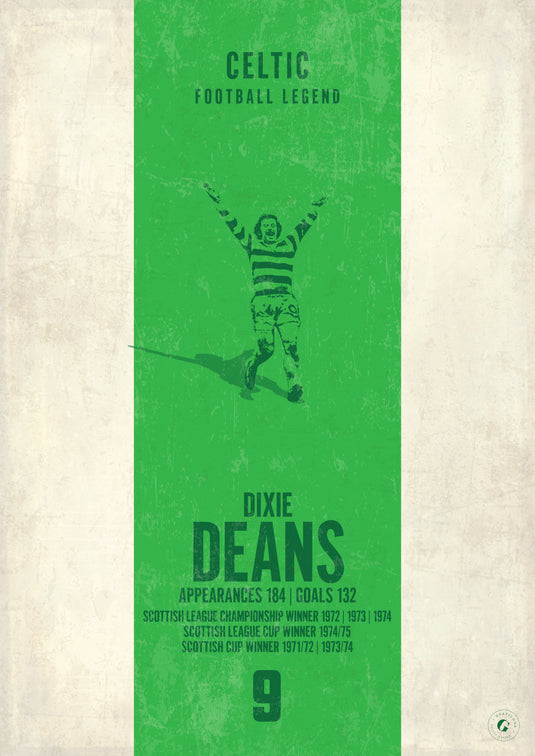 Póster de Dixie Deans (banda vertical)