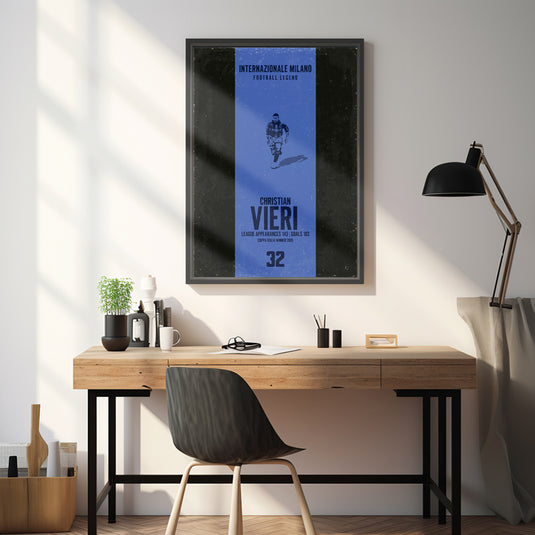 Affiche Christian Vieri (bande verticale)