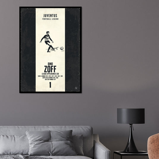 Affiche Dino Zoff (bande verticale)