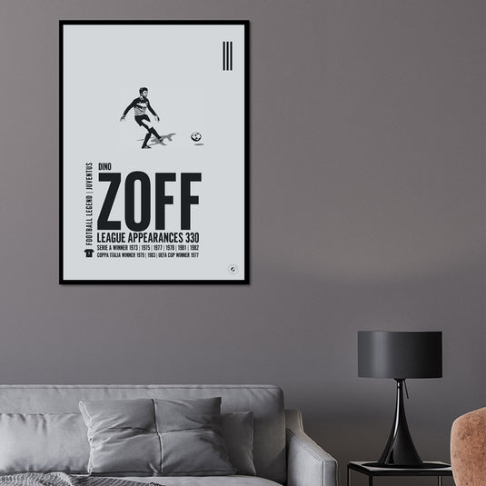 Dino Zoff Juventus Legend Print
