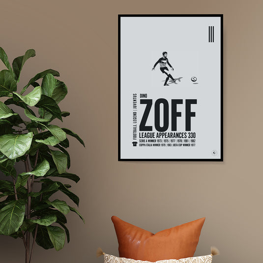 Dino Zoff Juventus Legend Print