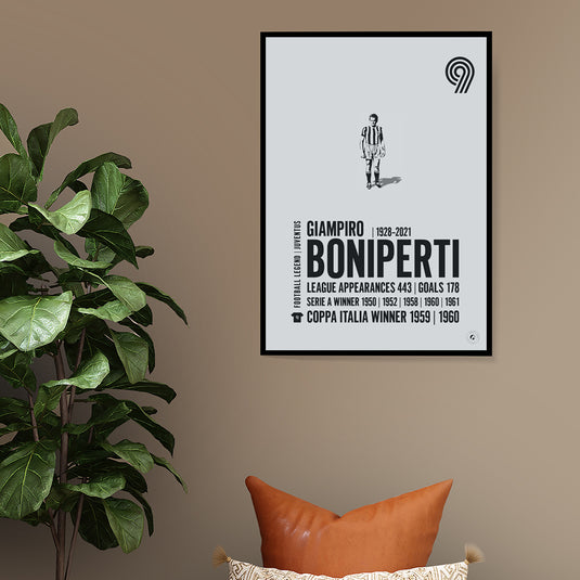 Póster Giampiero Boniperti