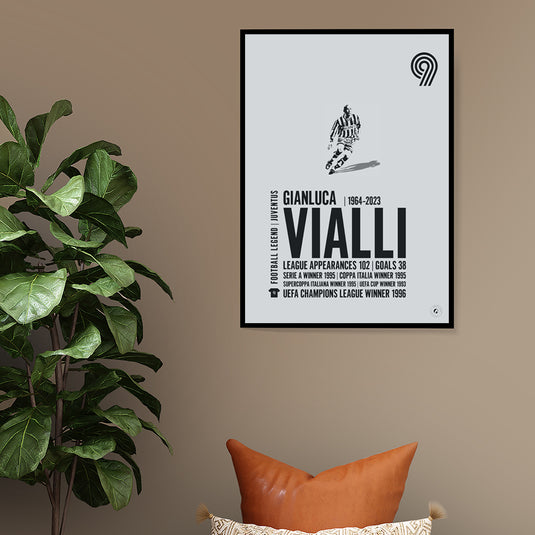 Póster Gianluca Vialli - Juventus