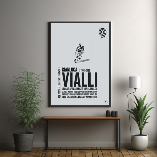 Póster Gianluca Vialli - Juventus