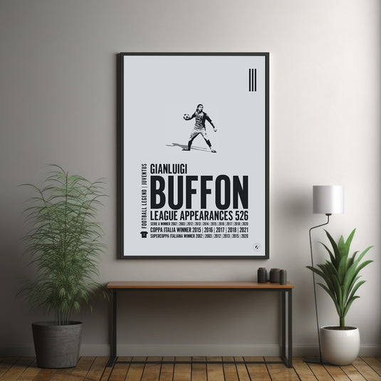 Gianluigi Buffon Juventus Legend Print
