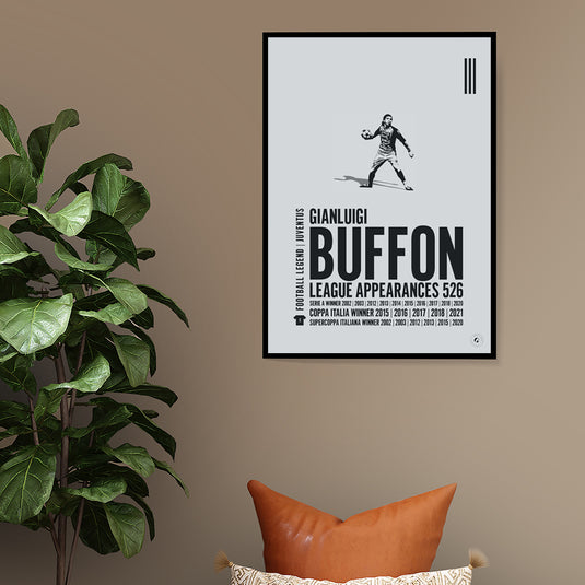 Gianluigi Buffon Juventus Legend Print