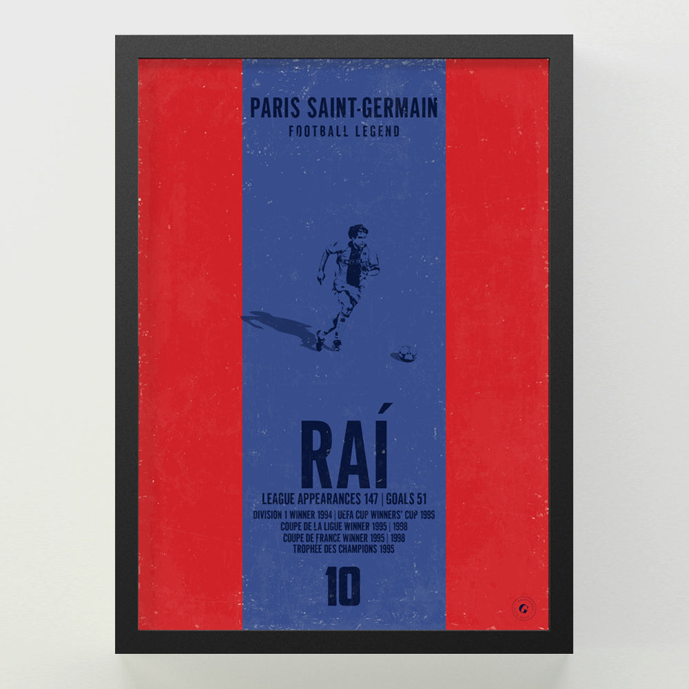 Poster Raï - PSG - Foot Dimanche