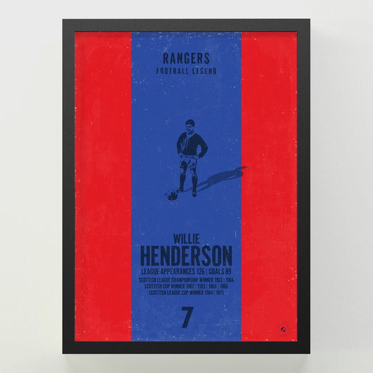 Willie Henderson Poster - Rangers