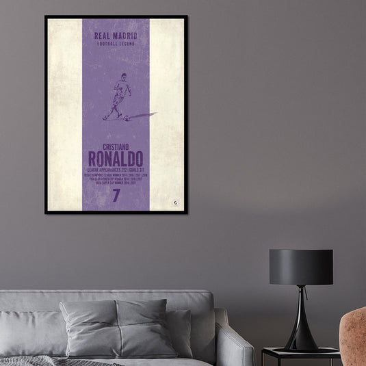 Affiche Cristiano Ronaldo (bande verticale)