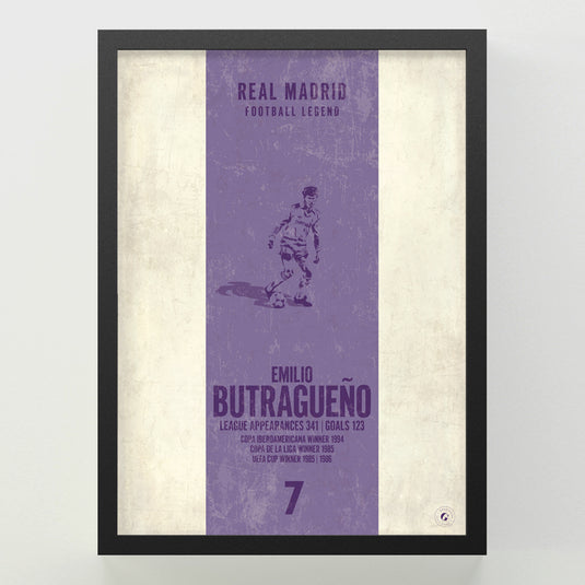 Emilio Butragueno Poster