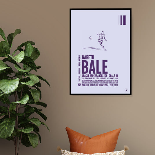 Gareth Bale Real Madrid Legend Print
