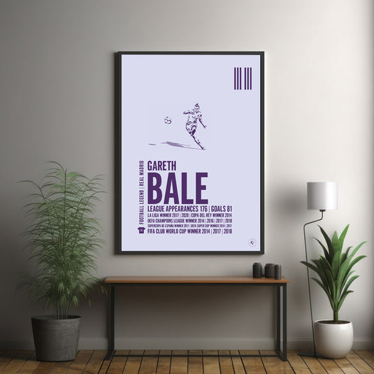 Gareth Bale Real Madrid Legend Print