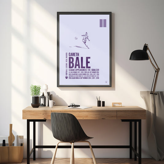 Gareth Bale Real Madrid Legend Print