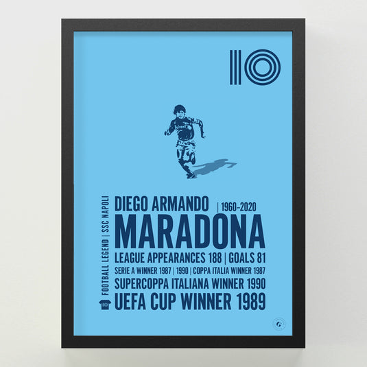 Diego Maradona Poster - SSC Napoli